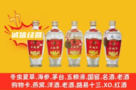 怀化会同县回收老五粮液